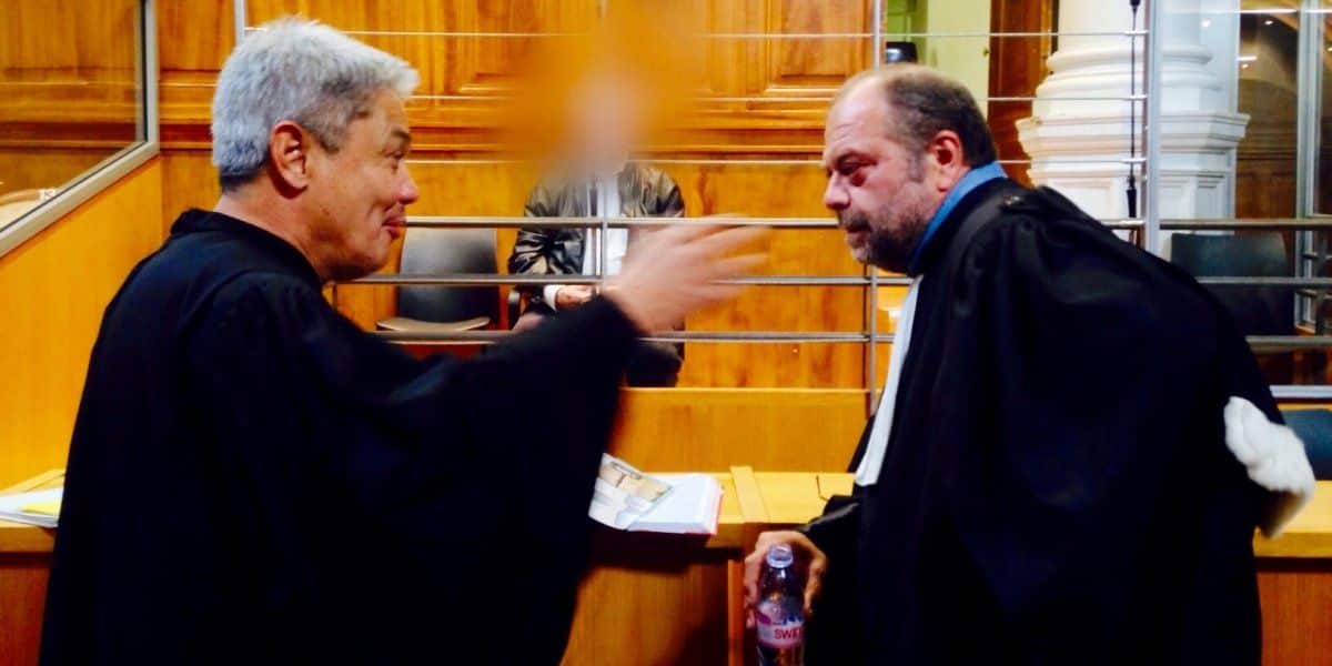 Me Jean-Robert Phung portera la parole de la famille de la victime, partie civile au procès. Me Éric Dupond-Moretti
