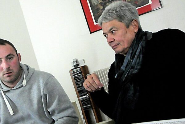 Patrick Alonzo et son avocat, Me Jean-Robert Phung